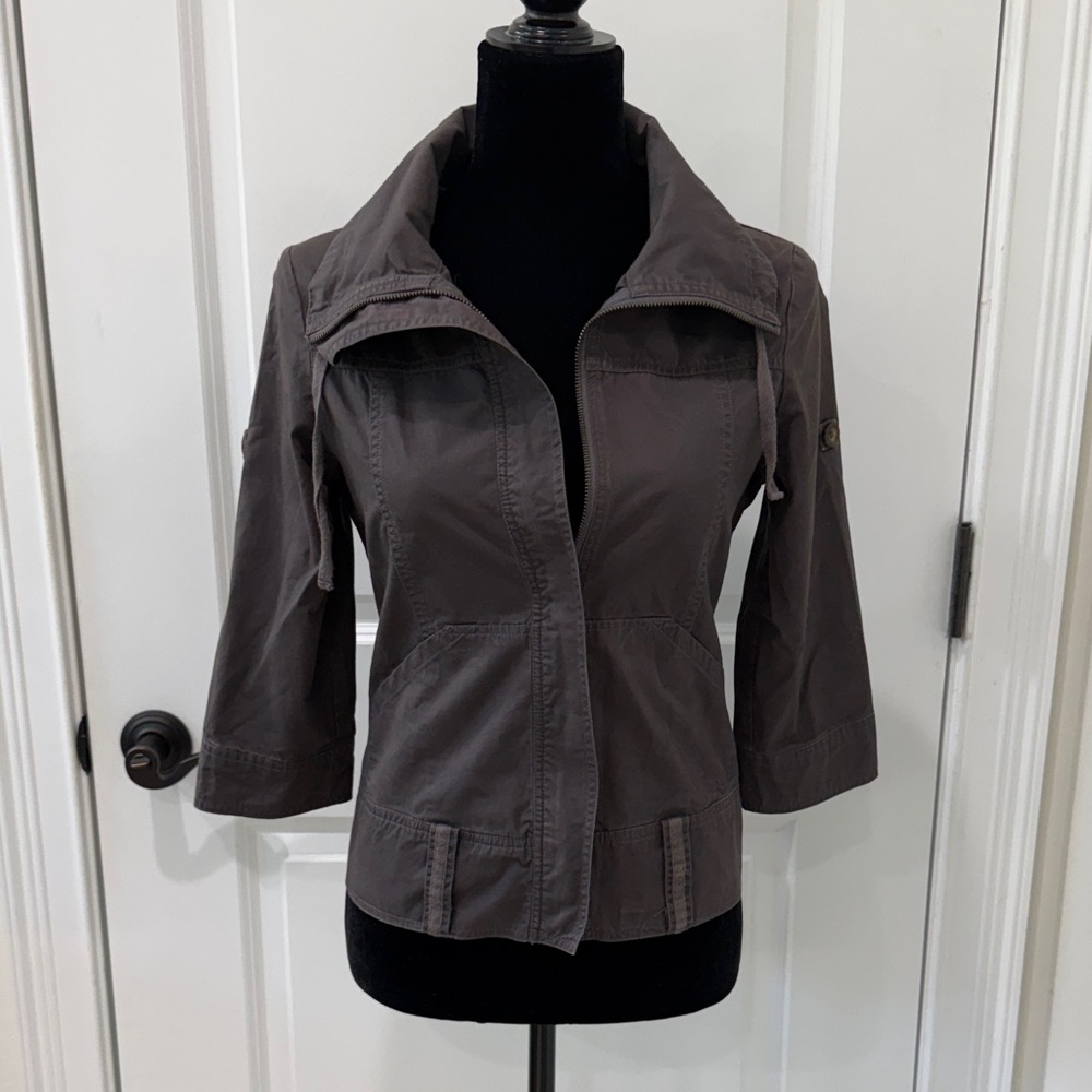Women's brown/gray surfer Jacket